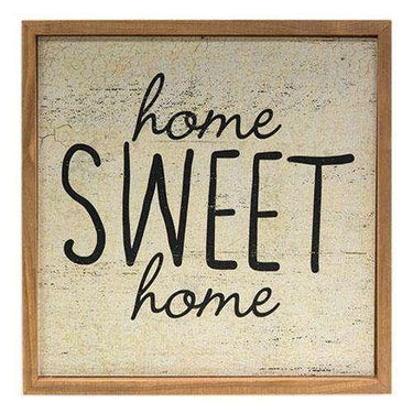 Framed Home Sweet Home - The Fox Decor